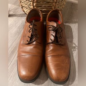 Rockport Brown Leather Men’s shoes -size 14